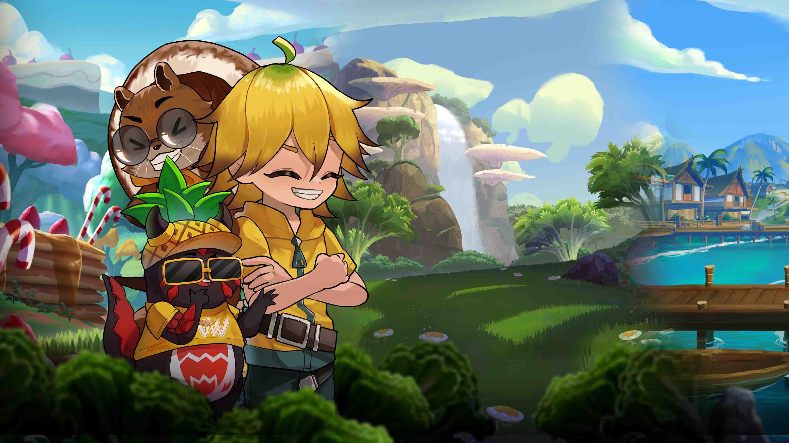 Game title banner